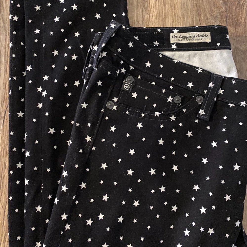 Adriano Goldschmied "The Legging Ankle" Black Star Skinny Jeans